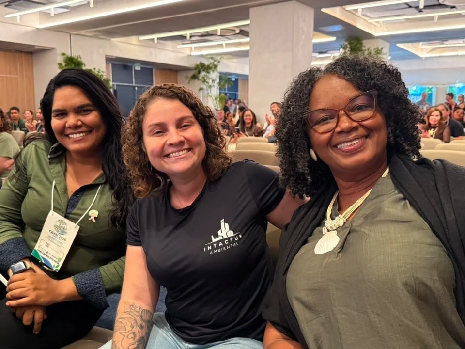 Participantes reunidas durante o Congresso Brasileiro de Arborização Urbana.